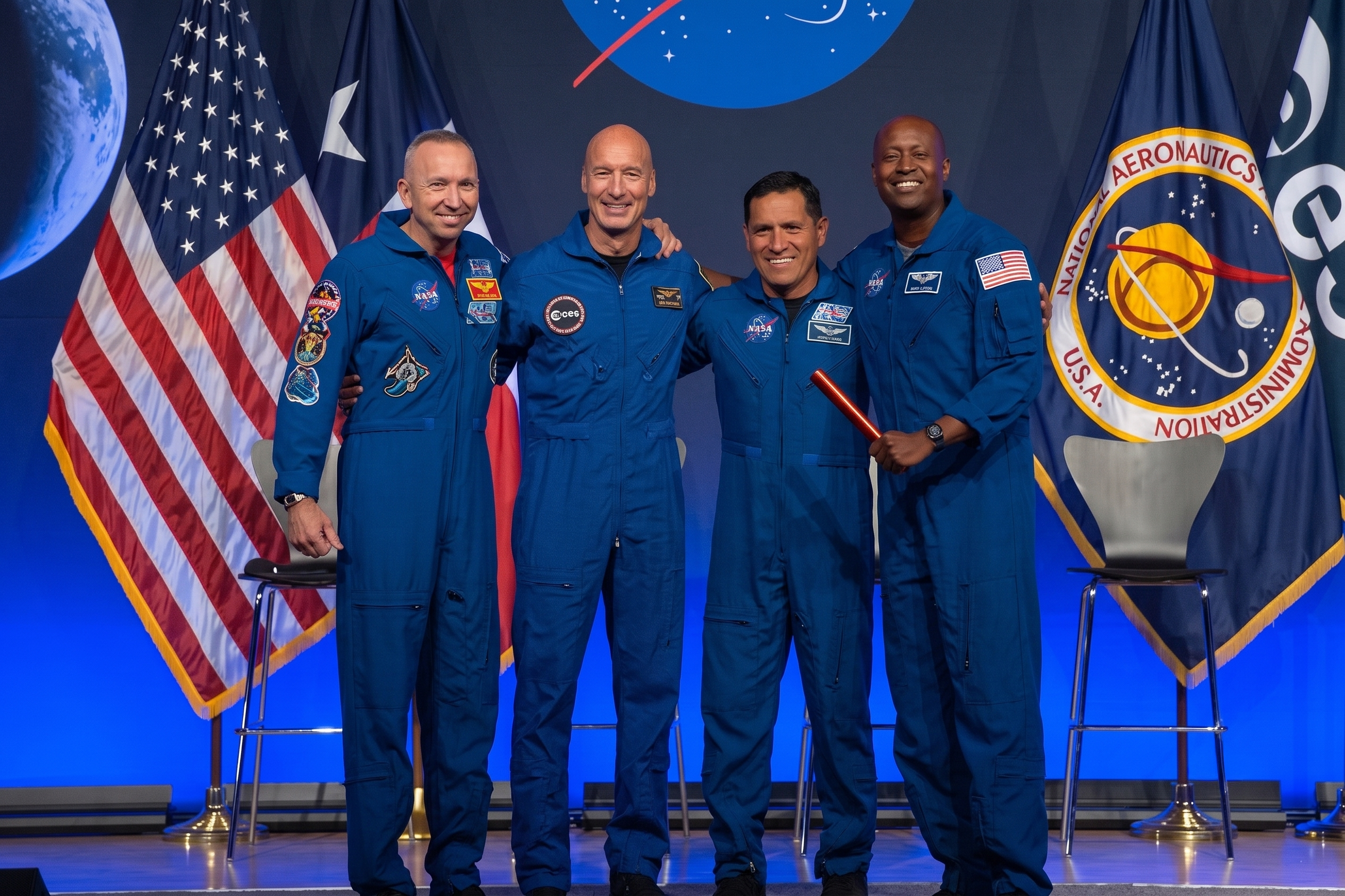 NASA anuncia tripulação de elite para testes cruciais do Programa Artemis rumo à Lua