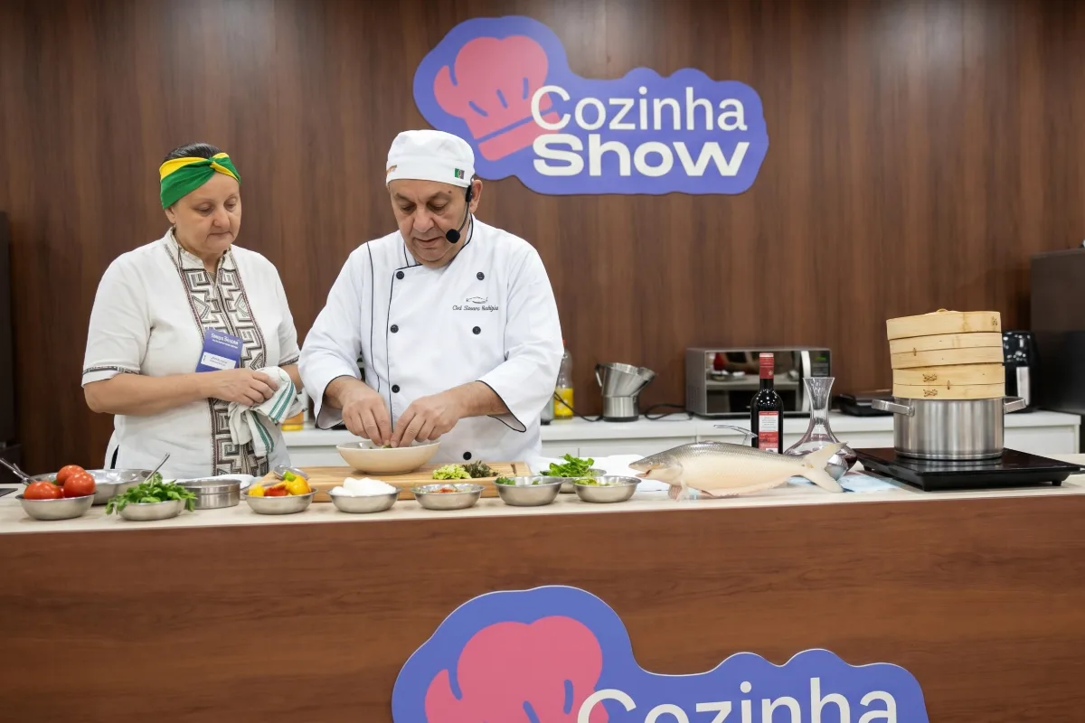 Chef Manelão apresenta culinária de Cametá em evento em Belém