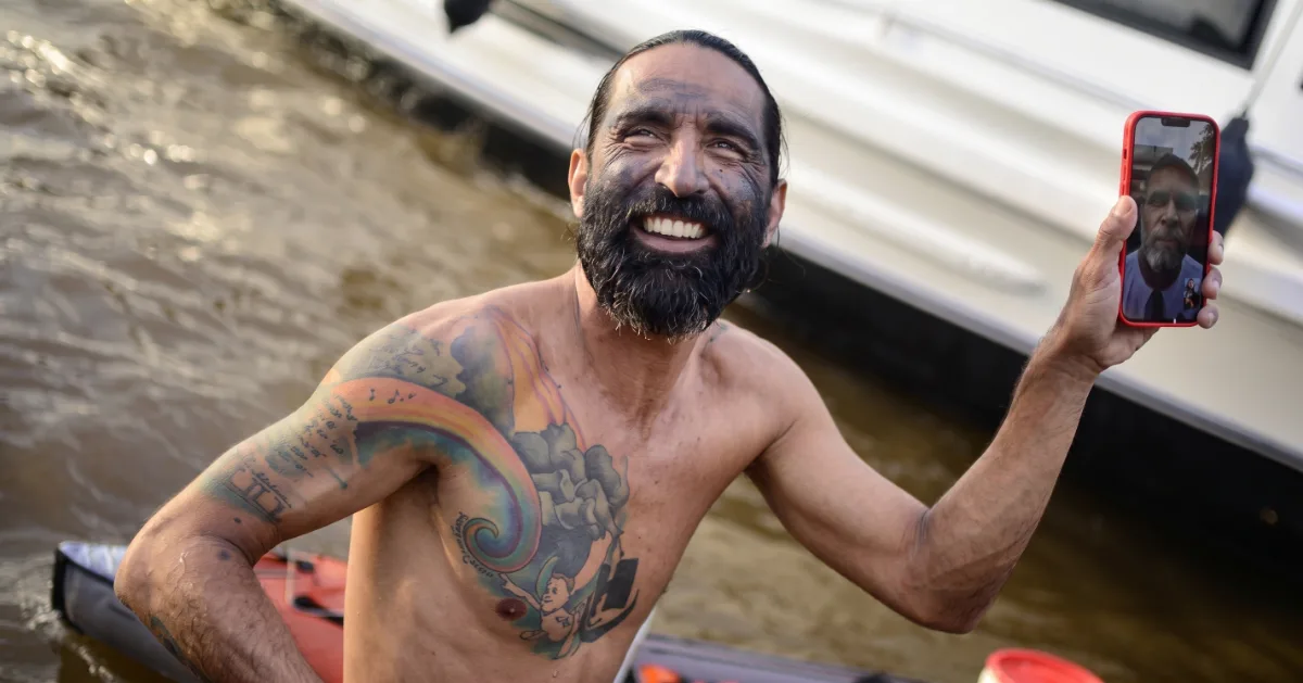 Atleta conhecido como Homem-Peixe desaparece durante travessia a nado na Baía do Marajó