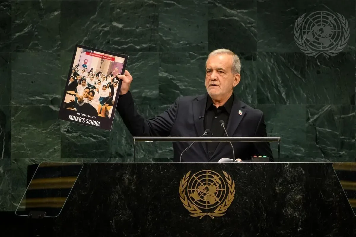 Na ONU, presidente do Irã rejeita rendição aos EUA e defende diplomacia